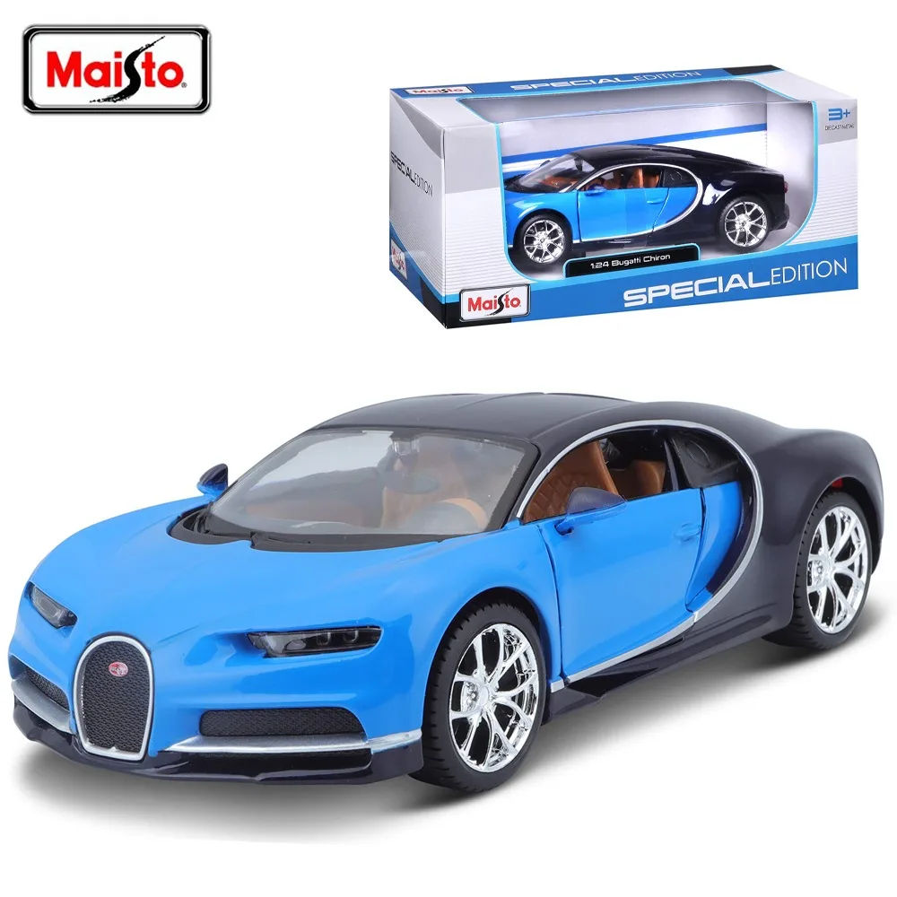 Maisto 1:24 Special Edition Bugatti Chiron Alloy Racing Die Cast Car Static Adult Collection Model Gift