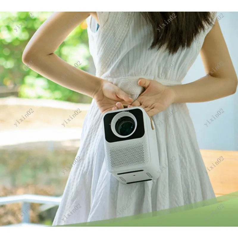 Compact Mini V1 Portable LCD Projector for Home Phone Compatible Mobile Use Outdoor Movie Night Travel Business Presentations