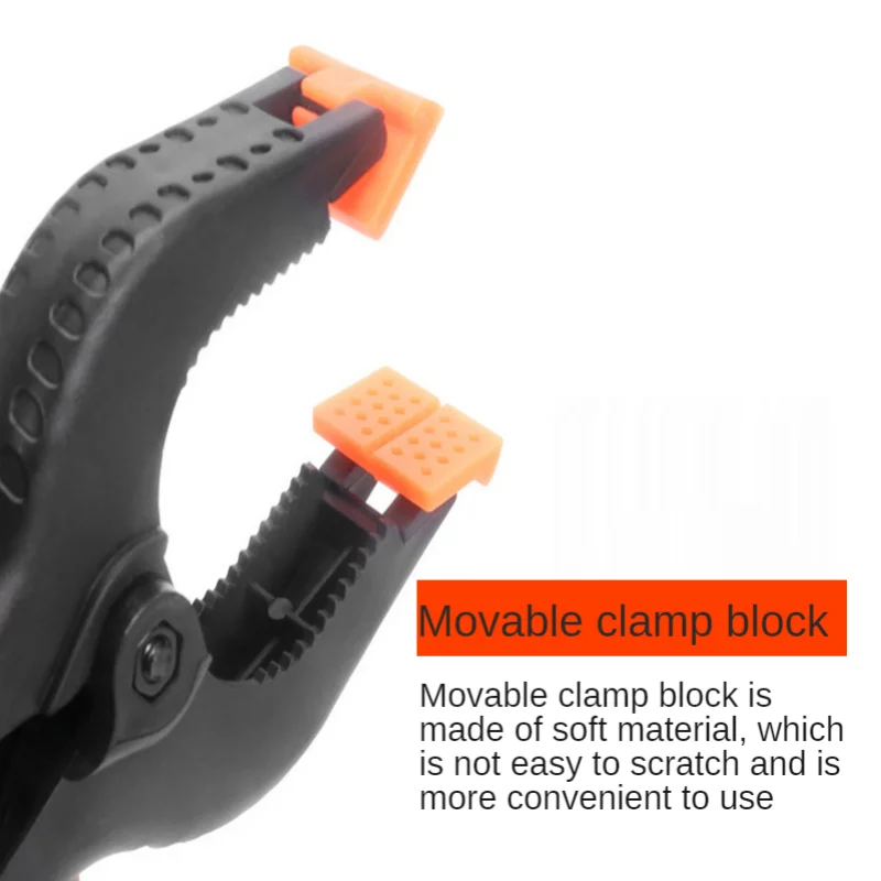 3/4/6 Inch Lò Xo Kẹp DIY Dụng Cụ Làm Rau Cau Nhựa Nylon Kẹp Gỗ Mùa Xuân Clip Studio Ảnh Nền