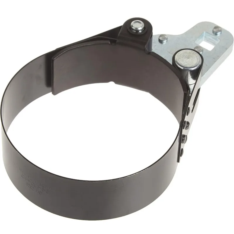 2320D Heavy Duty Adjustable Oil Filter Wrench, Fit 3-3/4 Inch to 4-1/2 Inch Oil Filters Removal Tool