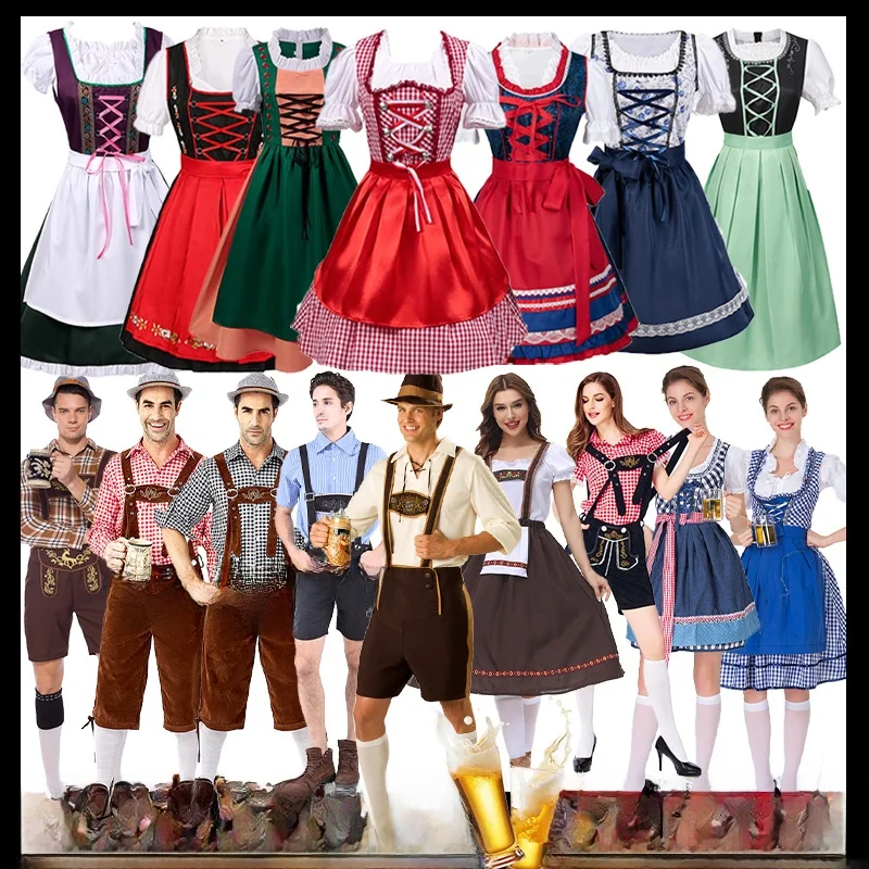 

Хэллоуин 2024, фестиваль пива, горничная, пиво, потому что спецодежда больших размеров, этнический баварский традиционный женский костюм, летний полиэстер