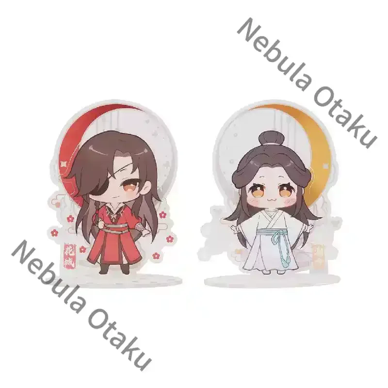 Tian Guan Ci Fu Heaven Official's Blessing Xie Lian Hua Cheng Q Version Standing Sign Desktop Ornament Cosplay Anime Souvenir