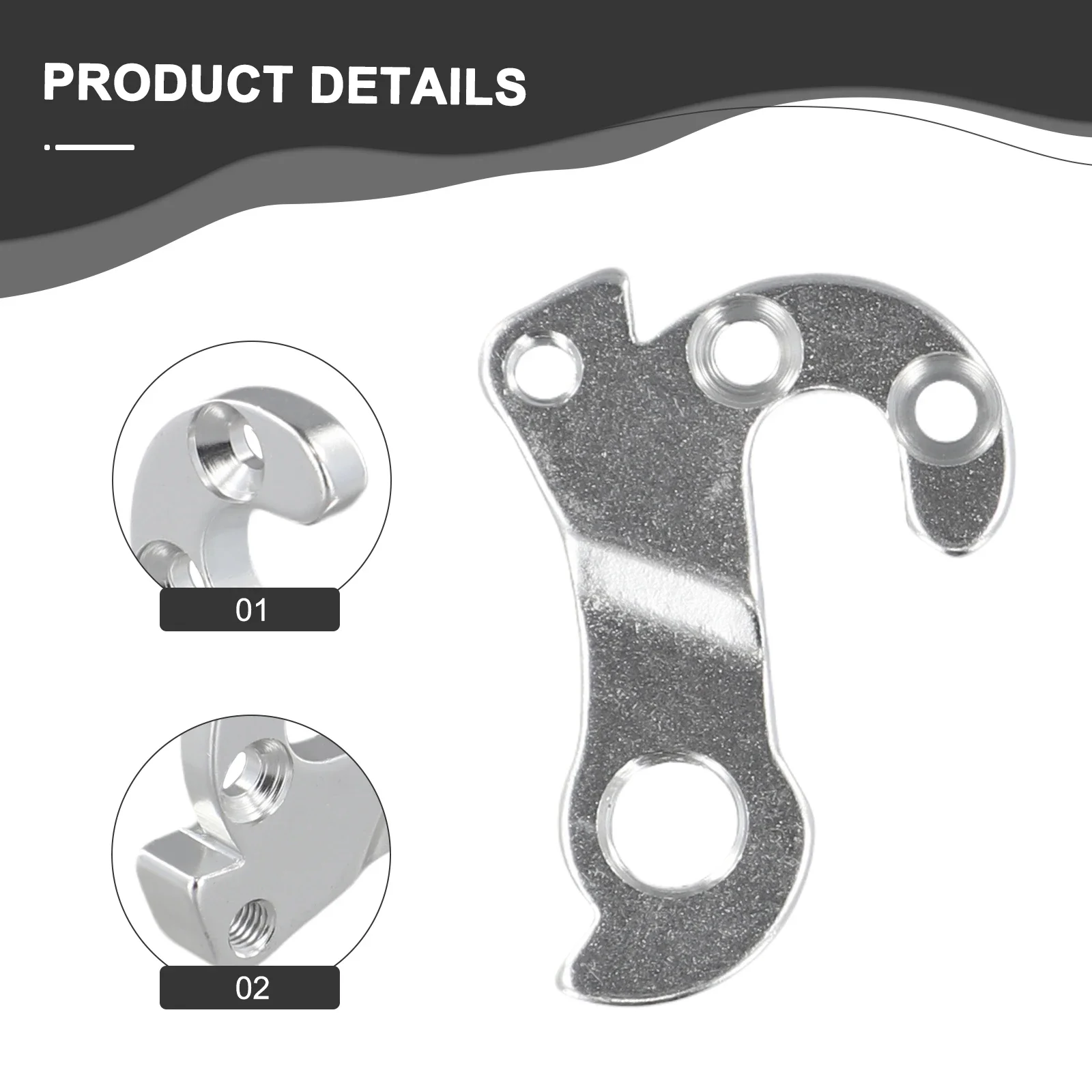 Bicycle REAR DERAILLEUR GEAR MECH HANGER For GIANT For TCX For FCR For OCR With 2 Screws Extender Hanger Adaptor