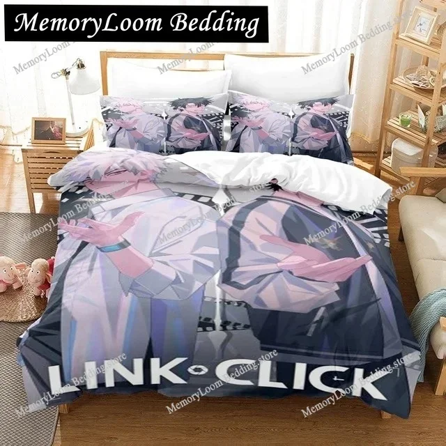 3D Anime The Link Click Bedding Sets Duvet Cover Set With Pillowcase Twin Full Queen King Bedclothes Bed Linen For Home Textiles