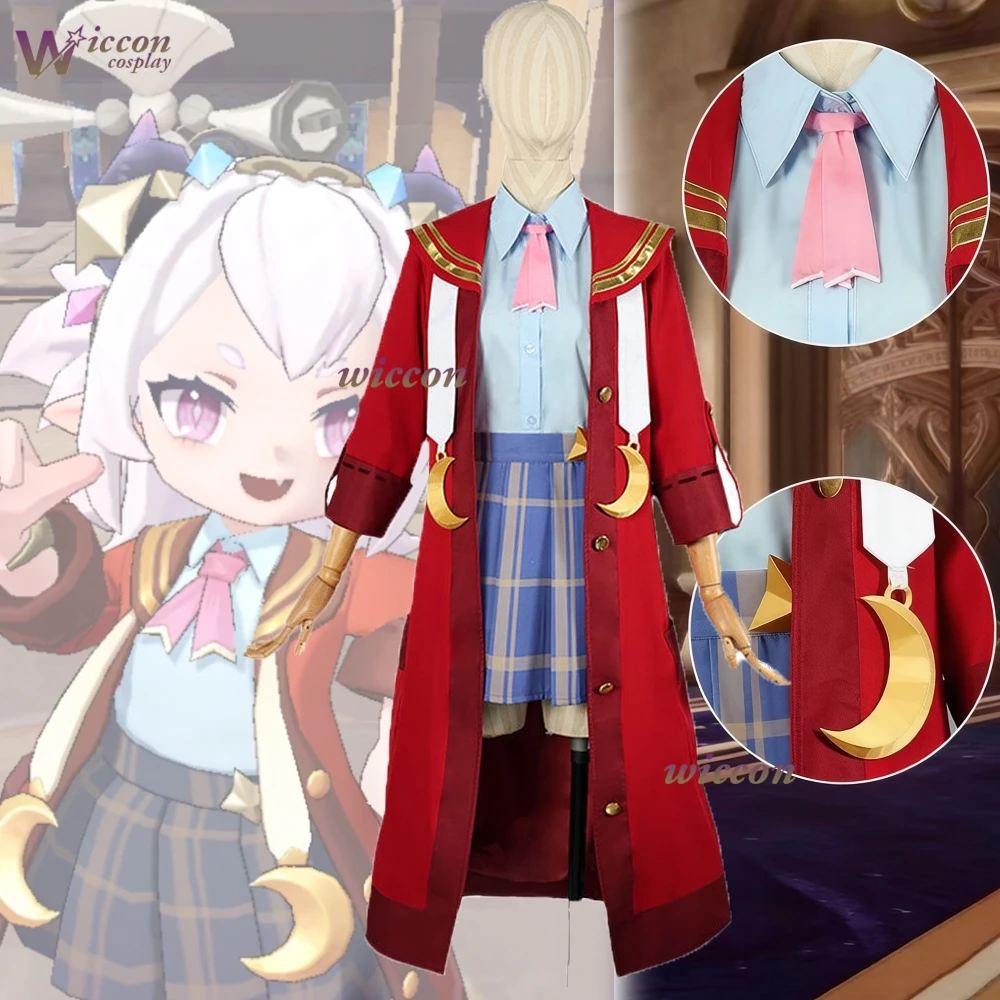 Cosplay costume of Freya from the kingdom world women outfit JK skirt Customizable Anime Cosplay Costumes Outfit Halloween Party