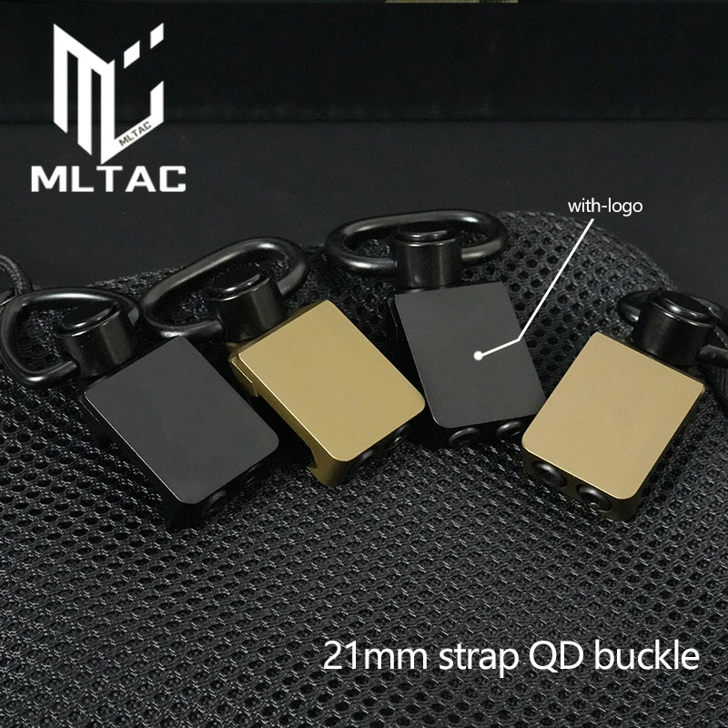 

Tactical Metal QD Sling Swivel Adapter Rail Mount Strap Buckle CQD QD Mount Push Button Weapon Accessories Fit 20mm Rail