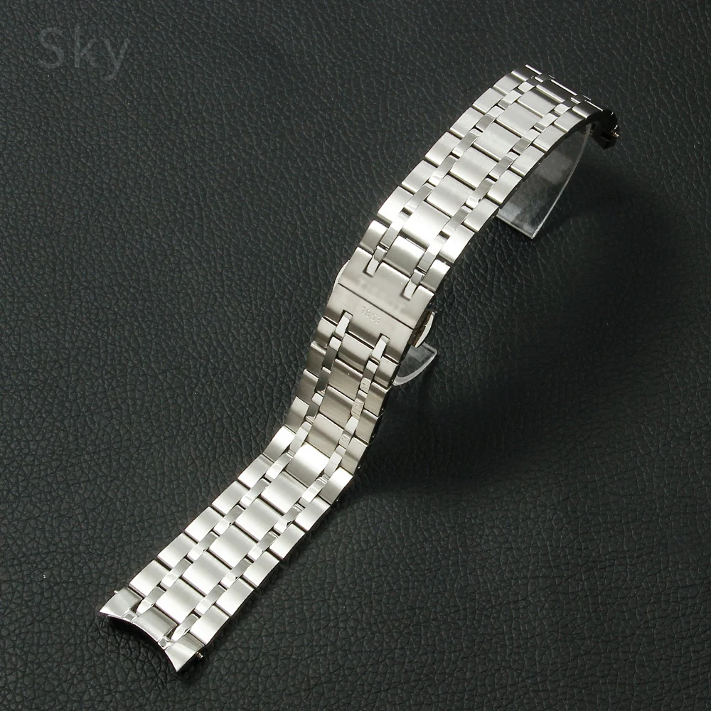 Stainless Steel Watch Band For Tissot T099 Solid Mental 1853 Bracelet Watchband Watches Accessories Metal Watch Strap 21mm