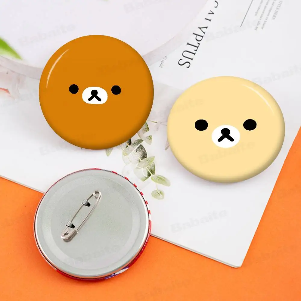 kawaii-rilakkuma-Медведь-Настраиваемая-мягкая-кнопка-для-женщин-Креативные-украшения-Забавный-значок-Мультяшная-шляпа-любовника