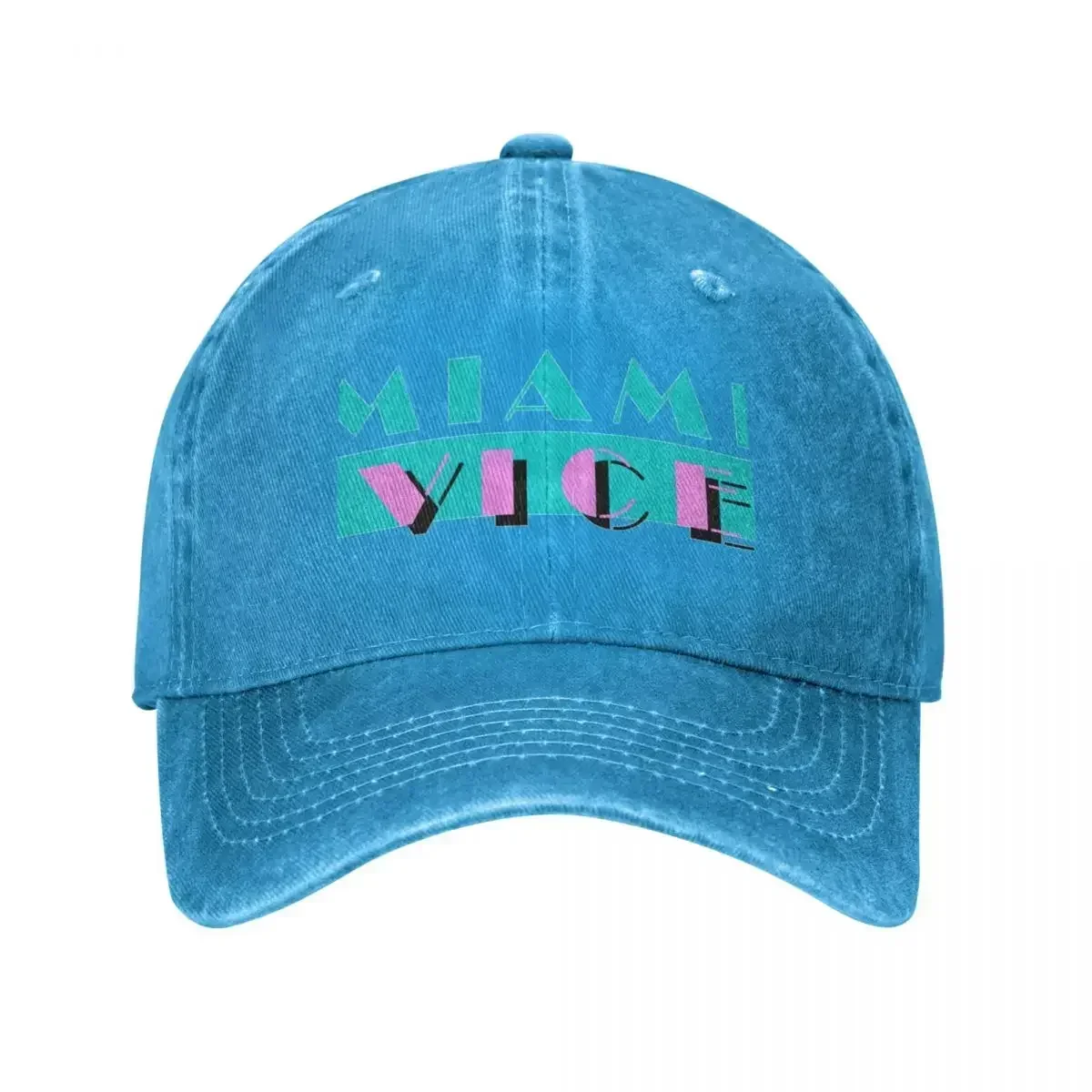 Miami Vice - Tv Shows - Side Baseball Cap Miitaary Cap Man Funny Hat Mountaineering Hat Women Men'S