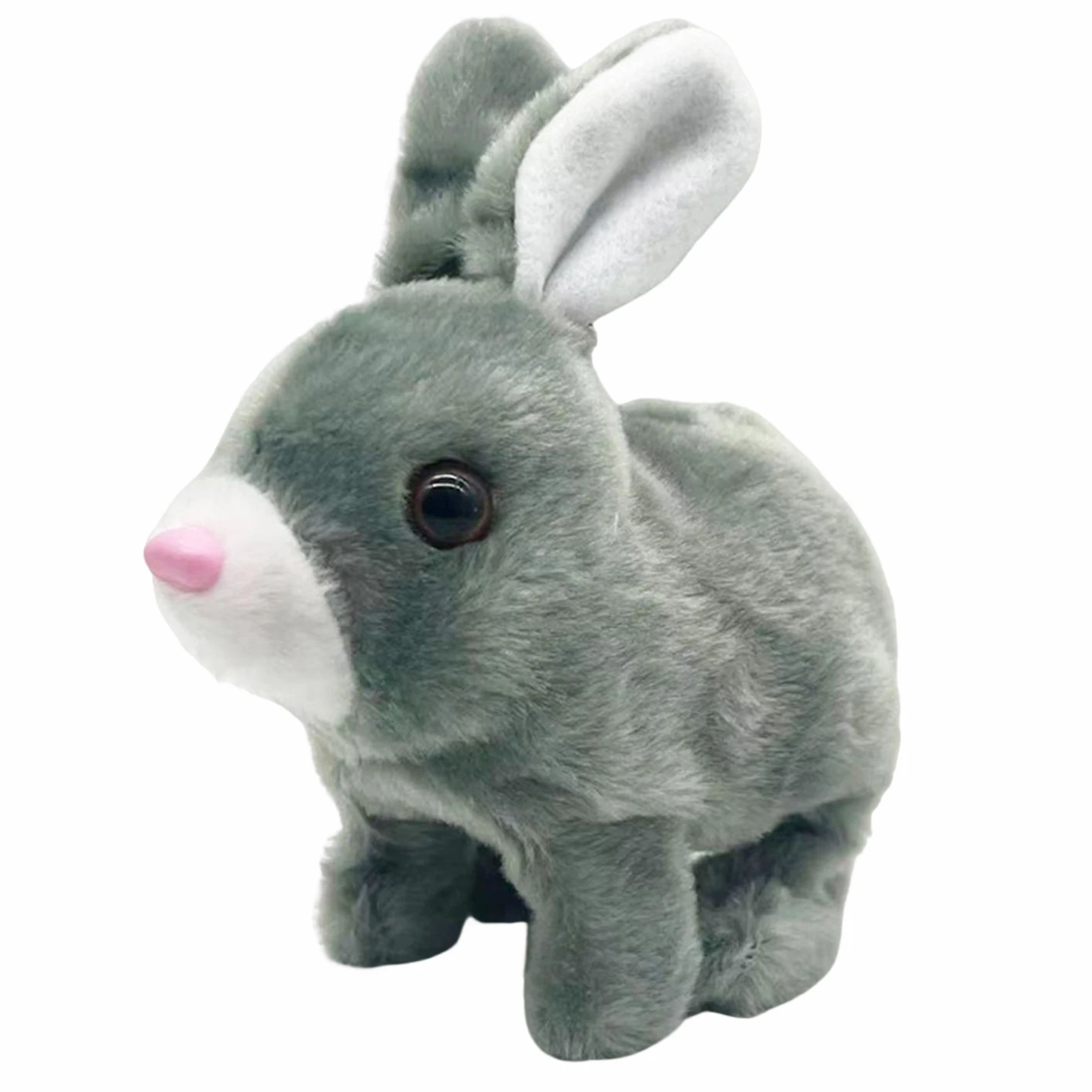 

Electric Plush Rabbit Toy with Sound Simulated Electric Shake Ears Rabbit Toy for Children Early Educational Toys