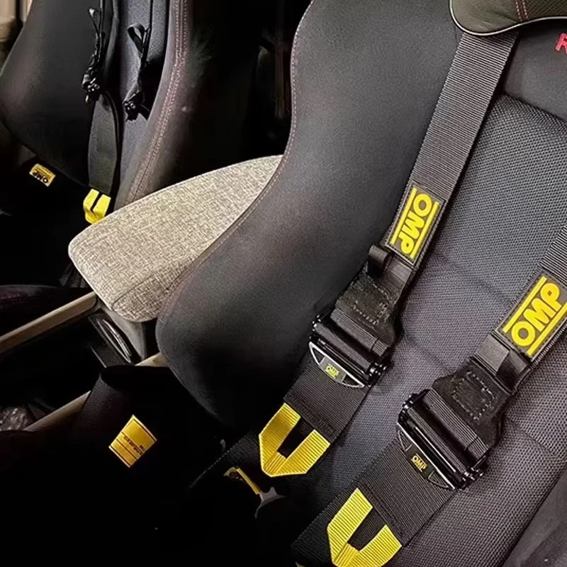 Racing Seat Harness 4/5/6 Point Nylon Ring Bolt Decorative Ring Bolt Seat Belt Racing emulator Game