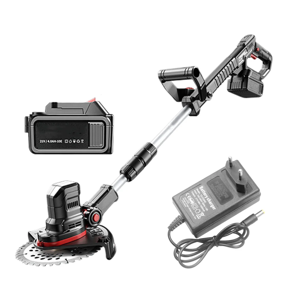 

Electric Lawn Mower Desbrozadora Batería 충전식예초기 Debroussailleuse À Batterie Coupe Bordure Sans Fils À Batterie 전기예초기