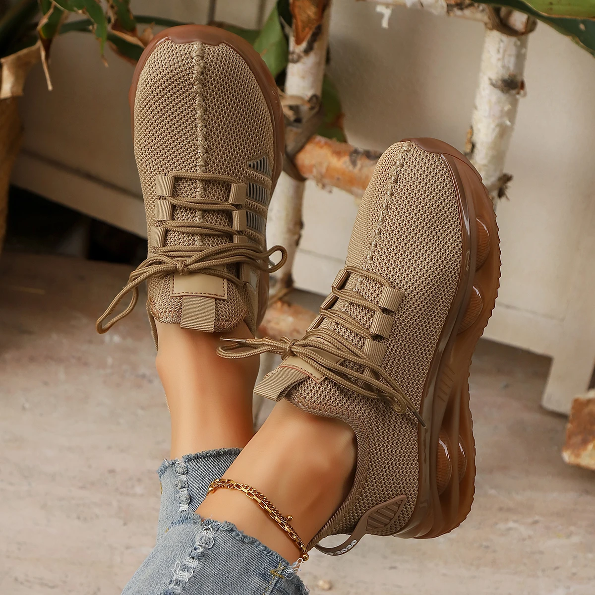 YRZL Women Running Shoes Men Lightweight Walking Shoes Breathable Non Slip Comfortable Sneakers for Gym Hiking Athletic Training