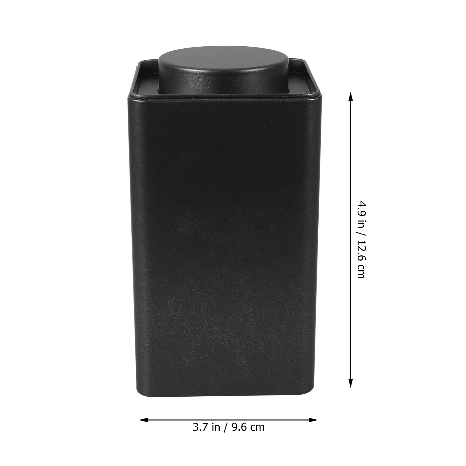 

3Pcs Finish Tin Containers Airtight Storage Jars for Tea Bags Coffee Grounds Small Space Organizers Tin Container