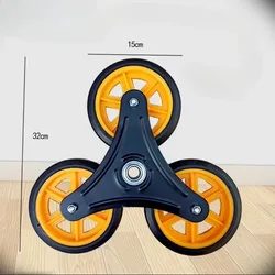 Climbing Cart Wheels Six-wheeled Rubber