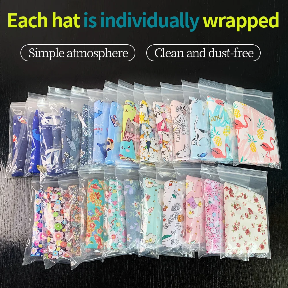 Nursing Accessories Scrub Cap Unisex Medical Uniforms Printed Work Cap Women Doctors Nurses Medical Hat Dentist Veterinary Scrub