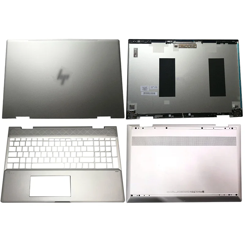 For HP ENVY X360 15-CN 15-CN013TX 15M-CN Laptop LCD Back Cover/Palmrest/Bottom Case 609939-001 L23794-001 L23846-001 Silver