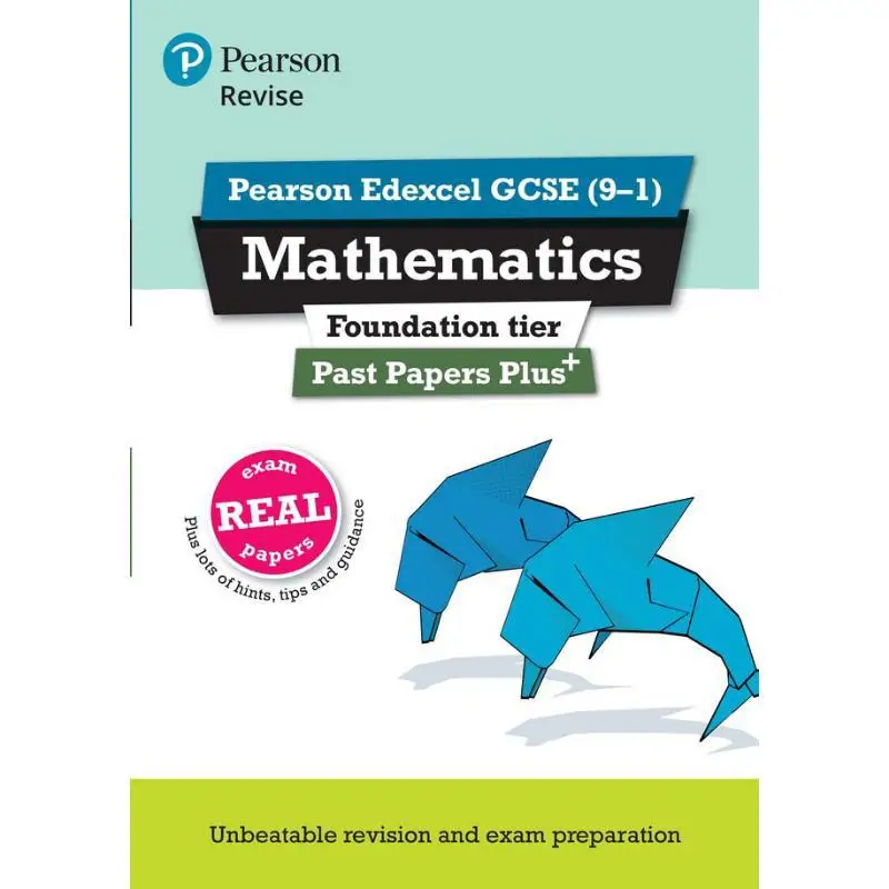 

Пастальная бумага Pearson REVISE Edexcel GCSE Maths Foundation Plus для экзаменов Navtego Marwaha 2025 и 2026 гг. 9781292274638