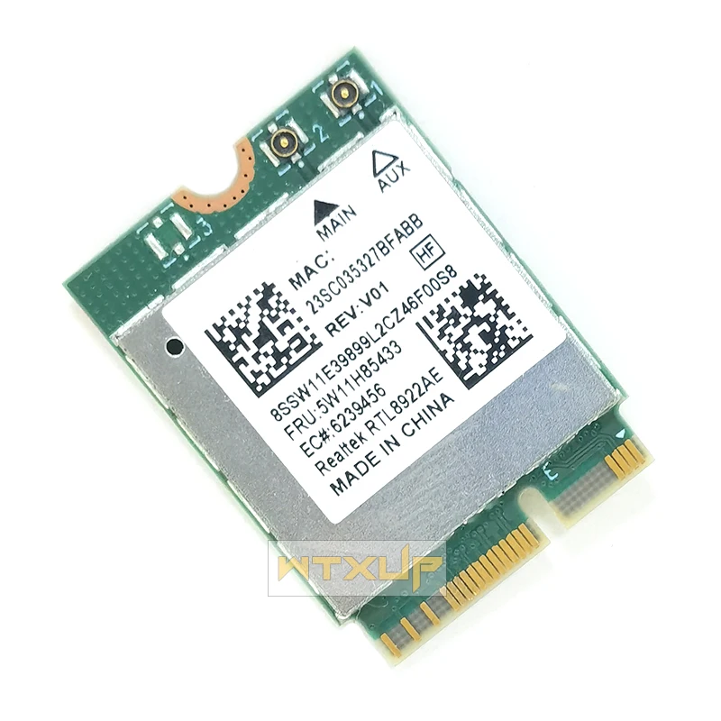 RTL8922AE WIFI7 Wireless Network Card 5G/6G Tri Band NGFF M.2 RTL8922 BT5.4 RTL8922A Laptop Network Card