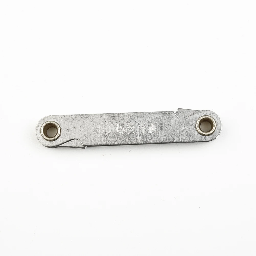 Herramienta de medición de roscas de calibre de alta calidad, 1 Paso, corte de rosca, medición de 55 °, dureza fuerte, 1 unidad