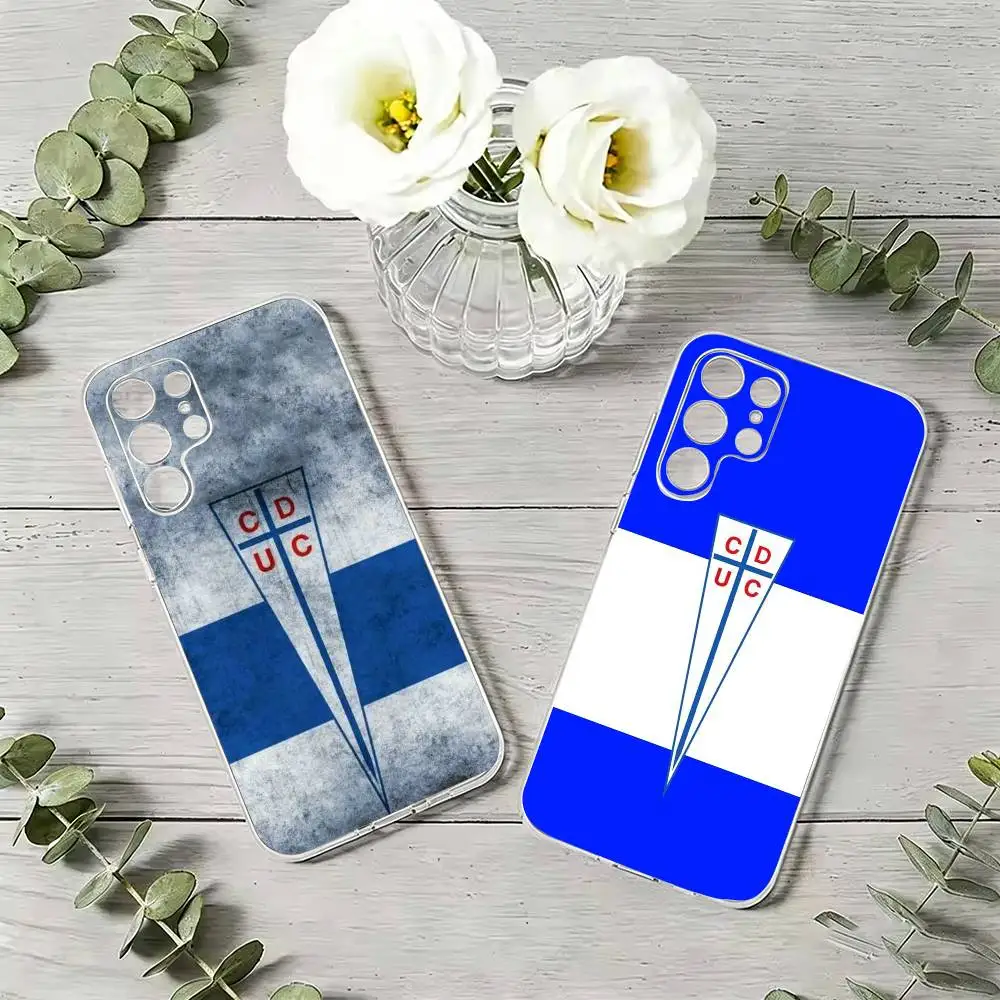 U-Universidad C-Catolica 1937  Phone Case For Samsung S21 S20 Ultra Plus FE S10 Transparent Silicone Phone Cover