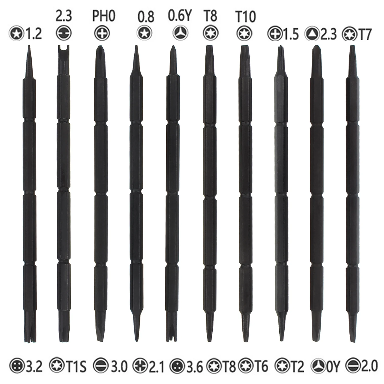 25 In 1 Set di cacciaviti punte di cacciavite rimovibili di precisione combinazione di utensili a mano magnetici guarda PC strumenti di riparazione