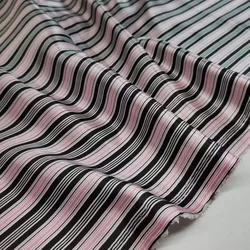 Satin Soft Craft Abstract Stripe Glossy Sewing Sateen Tilda Scarf Fabric DIY Cosplay Ribbon Fabrics