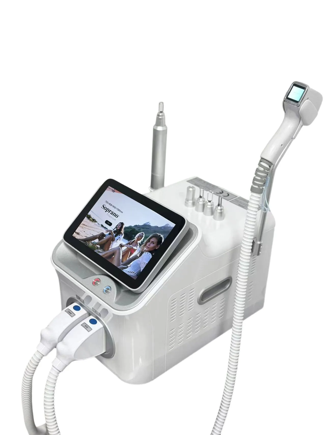 

2 In 1 Diode Laser Machine 1064+755+940+808nm Painless Hair Removal Tattoo Removal Beauty Equipment for Salon Local Delivery CE certified, fast shipping, salon-grade laser equipment, lifetime after-sales service.