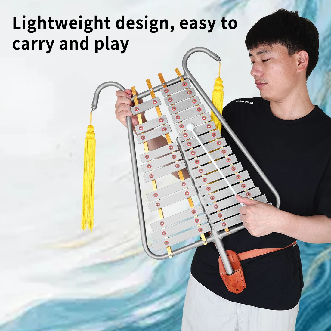 29 ملاحظة ليرا بيل/ زحف غلوكنسبيل الأداء الغربي أداة قرع لير زحف جرس تشين