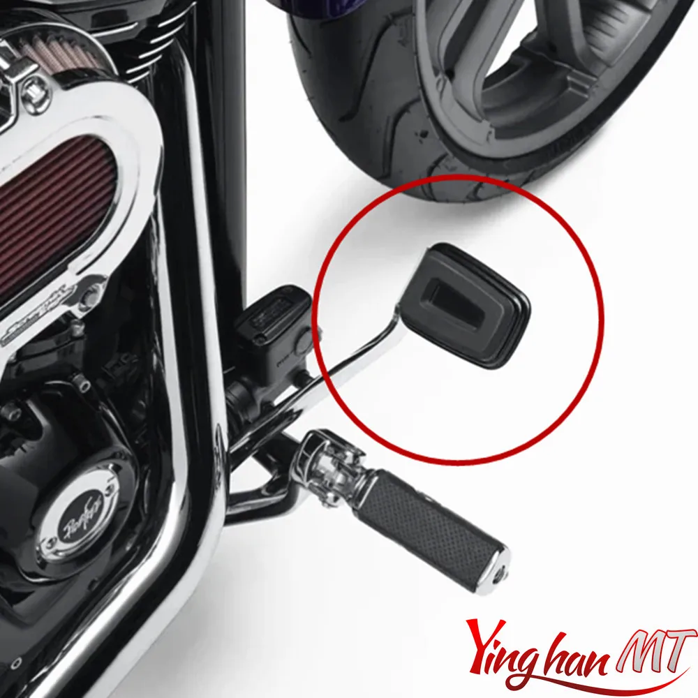 

Motorcycle Rear Brake Pedal Pad For Harley Softail Breakout FXBR 107 Fat Bob FXFBS 114 Sport Glide FLSB 107 18-24
