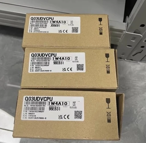 

Brand New Original Q03UDVCPU Q03U-DVCPU PLC Controller PLC CPU Unit Module RS485 Communication Interface Fast Delivery