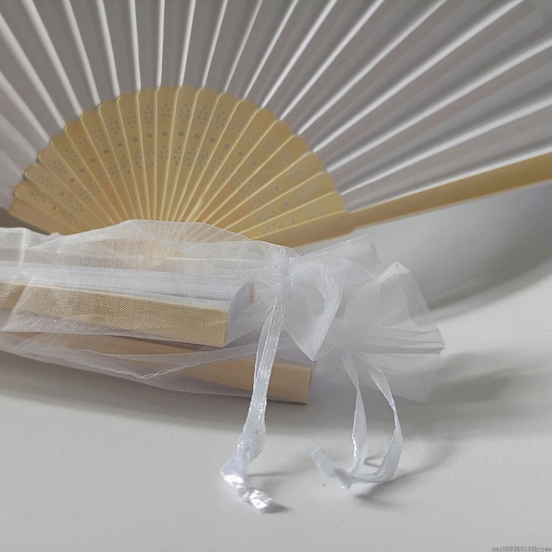 Éventail à Main Gravé Personnalisé, Vintage, Cadeau de ixde Mariage