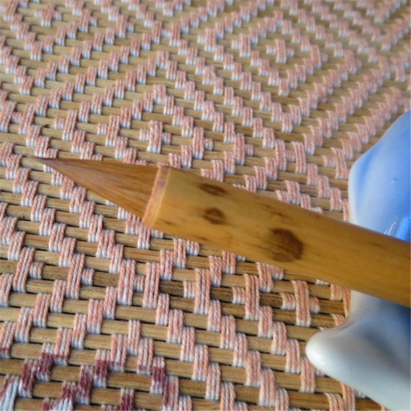 Chinese Calligraphy Brushes Chinese Painting Brush Short Weasel Hair Brush Small Regular Script Copy Scriptures Writing Supplies