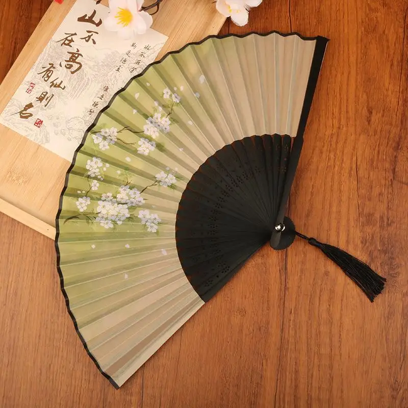 Manual Hand Fans Foldable Chinese Wedding Motives Ancient Costume Design Lightweight Fan Party Favors For Ceremony Use
