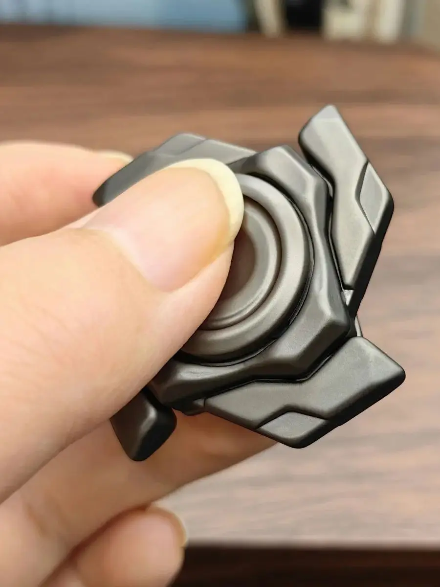 EDC Fidget Sliders MINI armure ouverte toupie Fidget jouets soulagement du Stress pour adultes jouets magnétiques en métal anxiété et Stress fiable