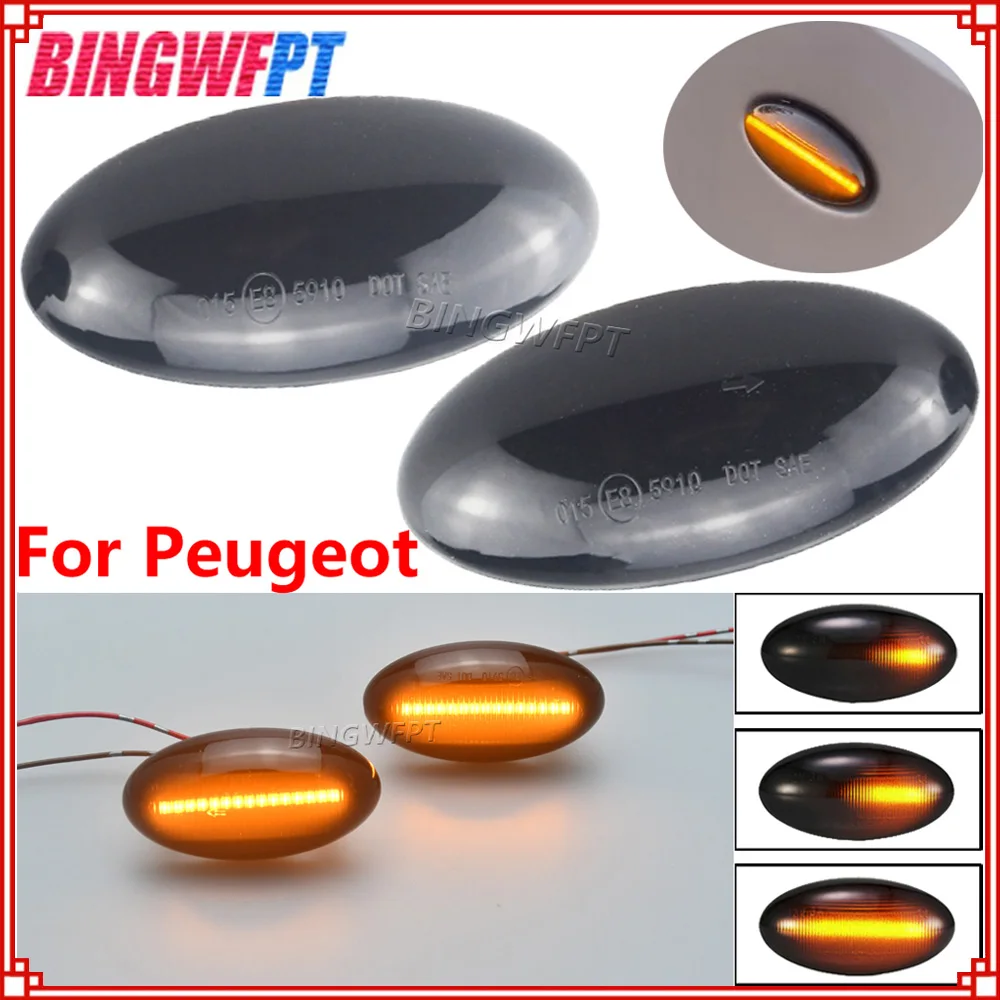 

For Peugeot 206 307 407 Partner Citroen Expert Citroen Berlingo Xsara Elysee Jumpy C3 C5 LED Side Marker Light Repeater Lamp
