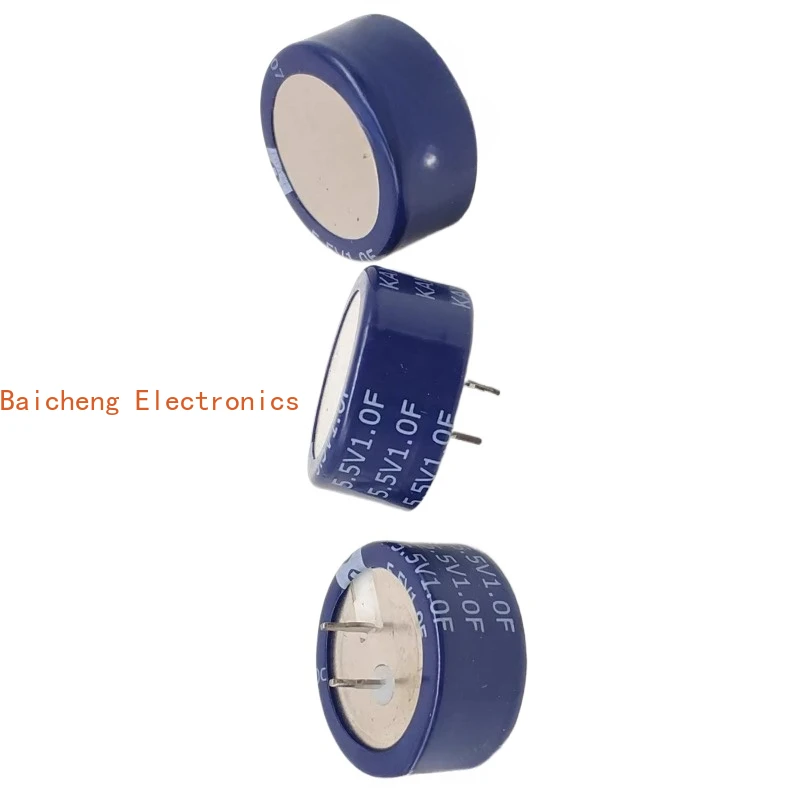 10 個オリジナルの高温耐性 85 ℃   5.5V1F コンデンサ C型ボタン