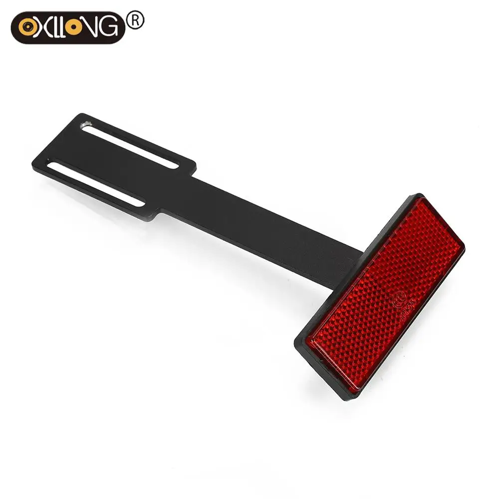 Universal Motorcycle License Plate Holder Parts Extend Tail Reflector Motor Fender Eliminator Accessories For BMW For DUCATI