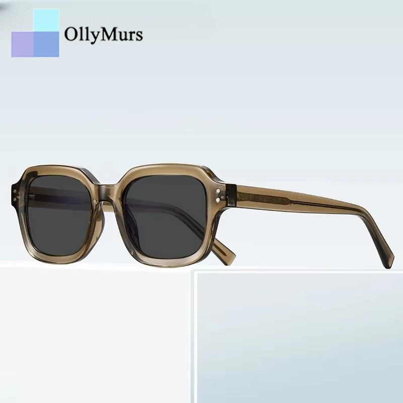 OLLYMURS Classico Semplice Moda Donna Designer Occhiali da sole Design geometrico Occhiali da sole Uomo Occhiali Occhiali Lenti Gafas 2025 # 42