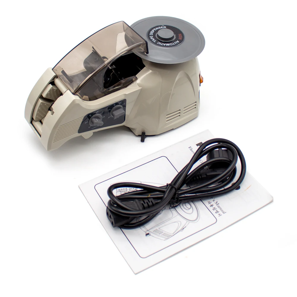 

AC 220V Automatic Tape Machine Disc Type Tape Cutting Machine Width-5-25MM Length 10-60MM Adhesive Paper Dispenser RT-3000 Y