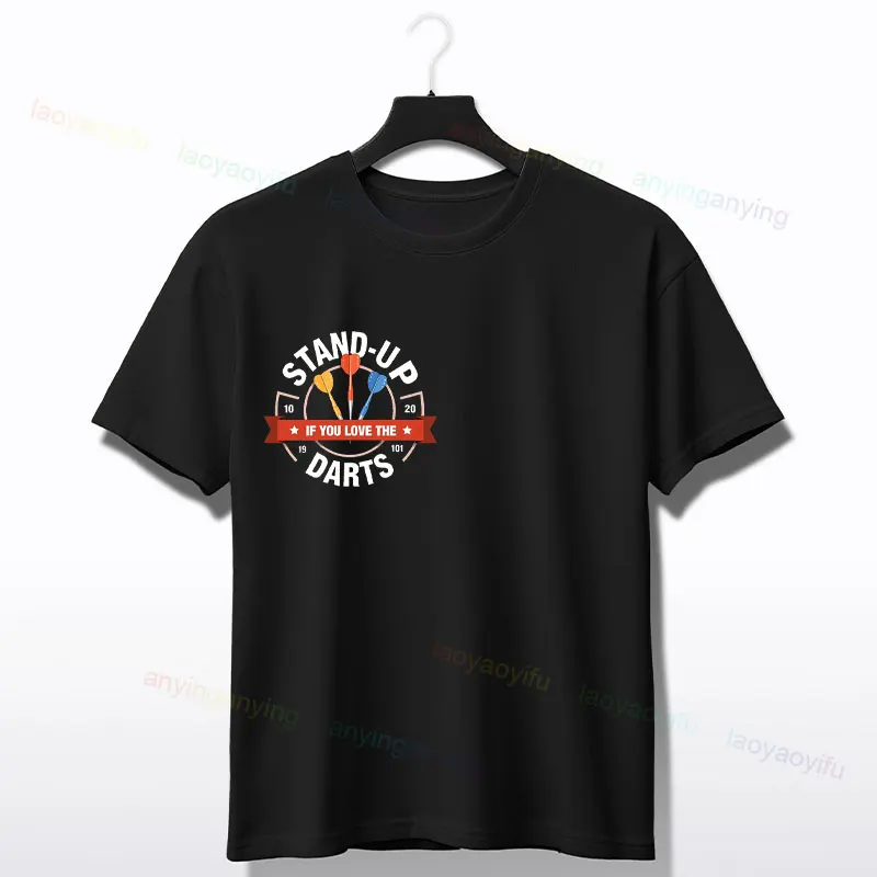 تي شيرت رمي السهام مع أذرع مشغل السهام تي شيرت جرافيك بأكمام قصيرة 100% قطن تي شيرت لباس غير رسمي للاستخدام اليومي والسفر #5