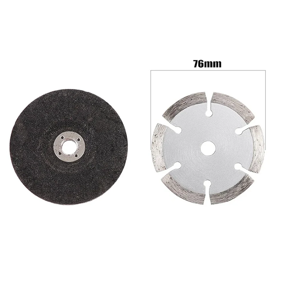 Imagem -02 - Mini Disco de Corte Polegada Metal Circular Resina Lixar Rebolo Metal Corte Rápido Lâmina Serra para Moedor Ângulo Peças 75 mm