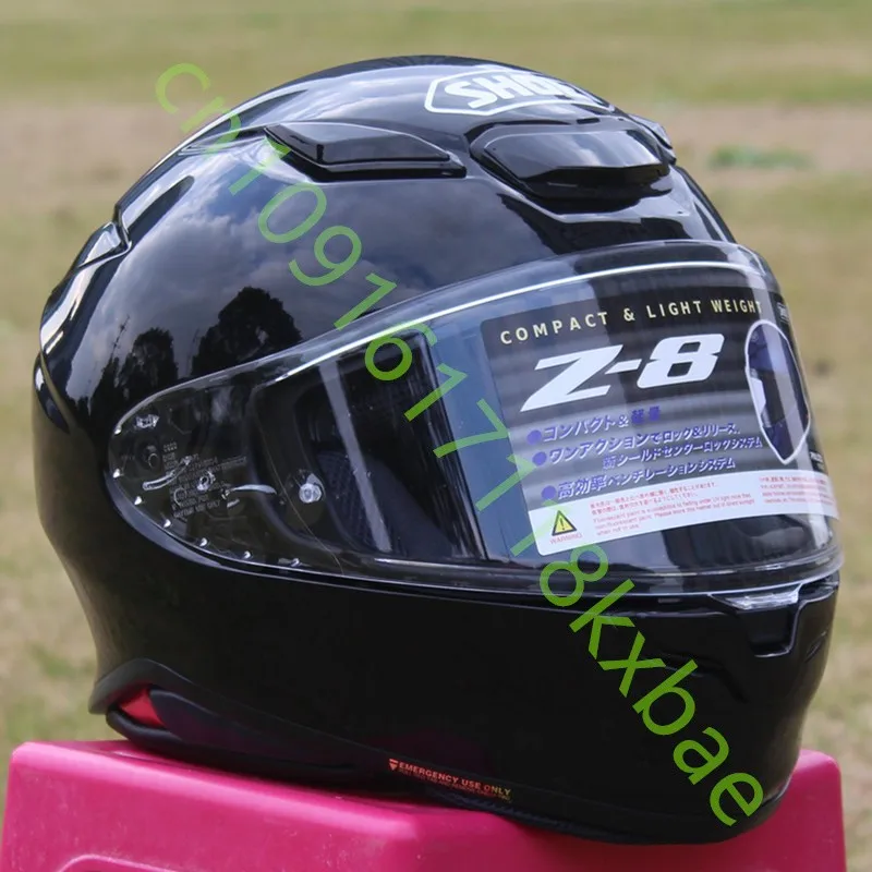 

SHOEI Z8 RF-1400 NXR 2 PROLOGUE Bright Black Full Face Helmet,For Road Motorcycle and Racing Protection Helmet,Capacete