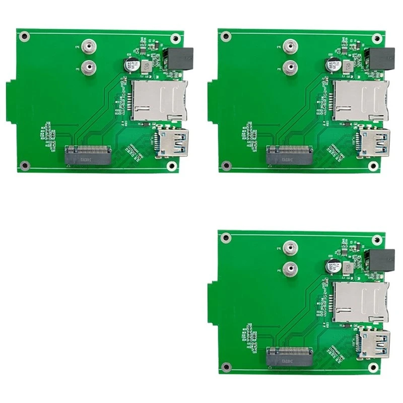 new--3X 5G Modem Adapterboard USB 3.0 To M.2 Bkey Interface Kit USB3.0 5G Modem For Simcom Quectel Telte Sierra