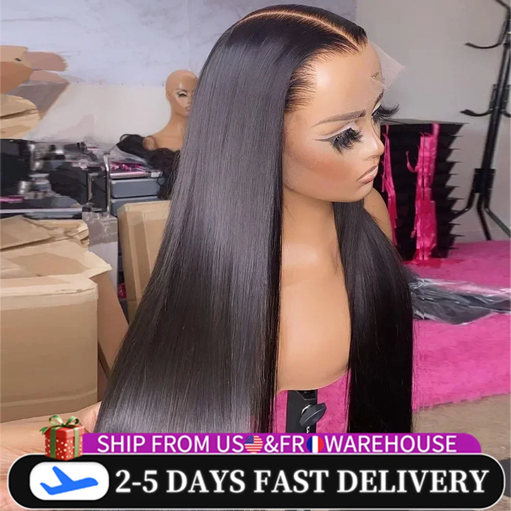

Straight Lace Front Wigs Hd Lace Wig 13x6 Human Hair Wigs For Black Women Pre Plucked Brazilian 30 32 Inch 13x4 Lace Frontal Wig