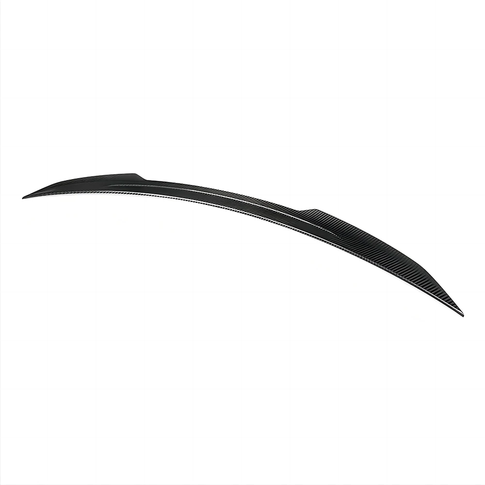 Dry Carbon Fiber Rear Trunk Spoiler Wing Lip Bootlid For 14-20 Mercedes Benz W222 S Class And S63 S65 X Style Decktail