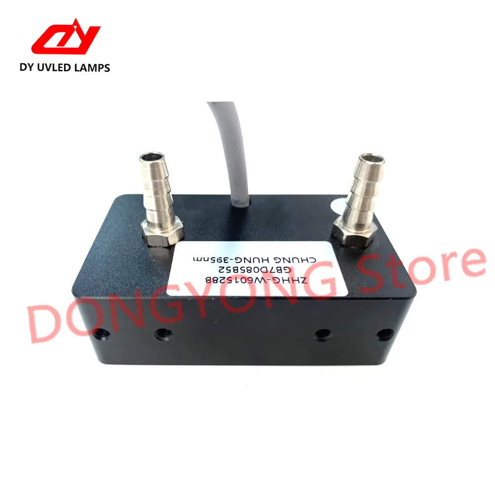 مصباح علاج LED بالأشعة فوق البنفسجية مبرد بالماء عالي الطاقة 39 نانومتر لمصباح تجفيف الحبر للطابعة المسطحة بالأشعة فوق البنفسجية من سلسلة Epson Du #5