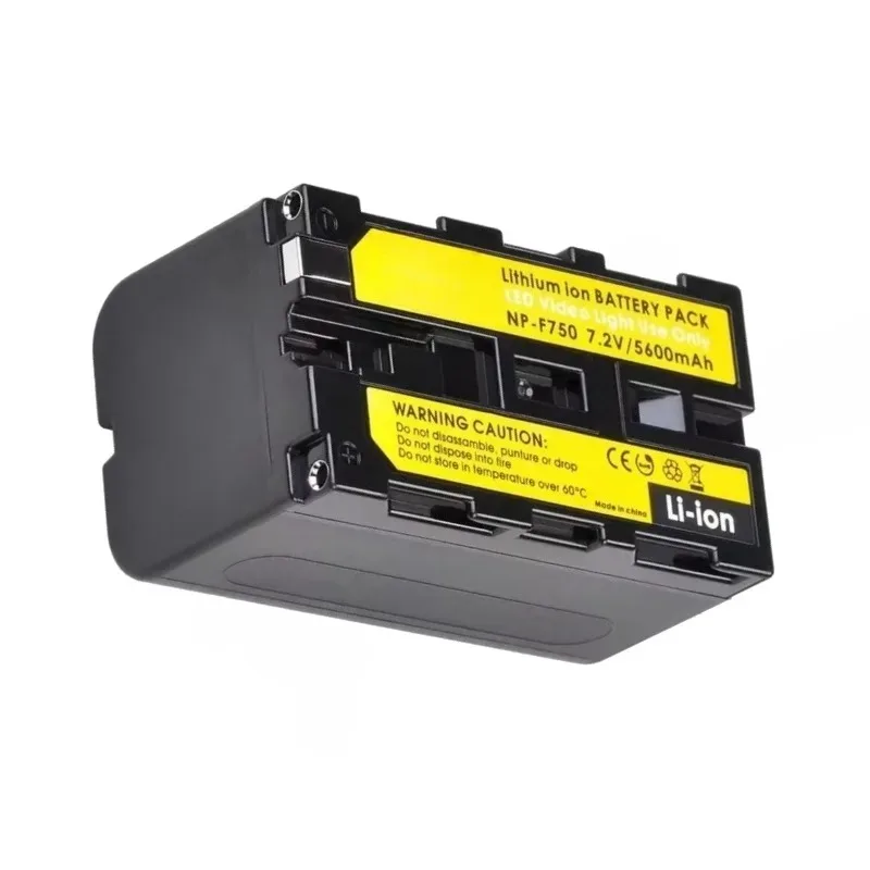 5600mAH USB Output F730 F770 NP-F750 Camera Batteries LED Power Indicator for Sony NP F970 F960 NP-F550 CCD-TRV58 V1J Z1 - Image 4