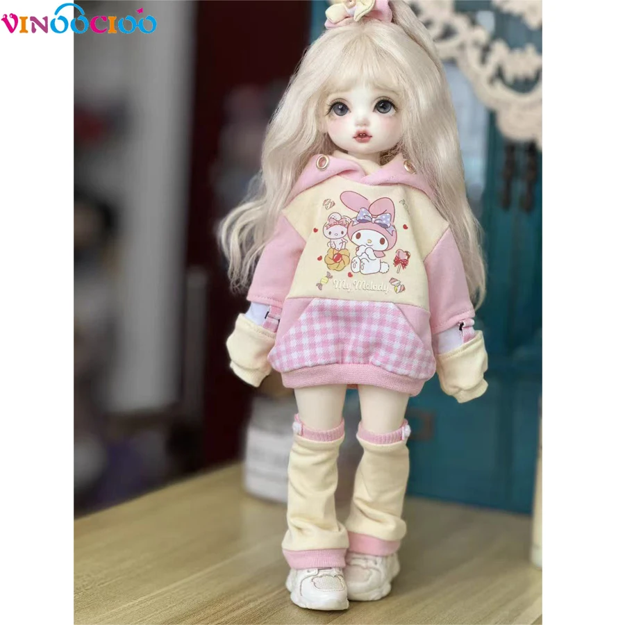 Handmade BJD Doll Clothes Suit For 1/4 1/5 1/6 MSD MDD YOSD Sweater Leg Cover Dolls Clothing Outfit Accessories