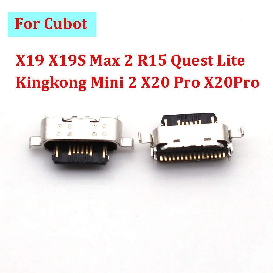 2-10Pcs USB Charger Charging Dock Port Connector Plug For Cubot X19 X19S Quest Lite Max 2 KingKong MINI X20Pro X20 Pro Max2 R15